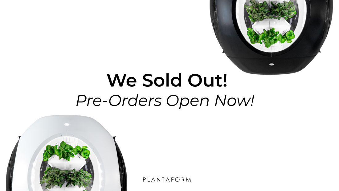 Our Smart Indoor Gardens Are Sold Out!