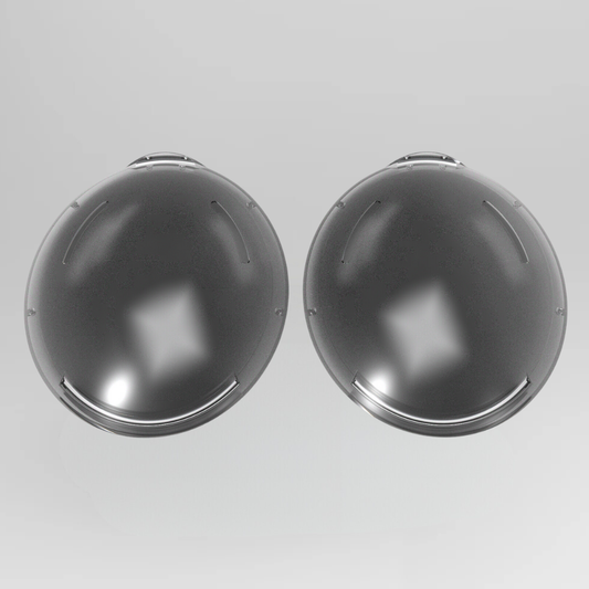 Vitres magnétiques teintées (lot de 2)