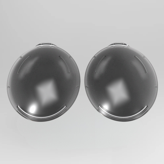 Vitres magnétiques teintées (lot de 2)