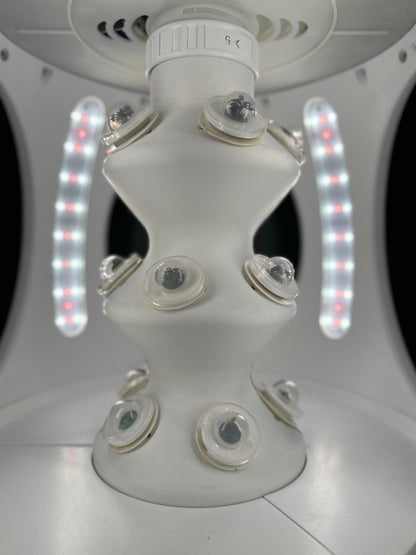 Set of 15 transparent germination domes for Rejuvenate.  These Plant Pod germination domes are designed to be placed on top of your Plant Pods & help maintain the correct humidity for your seeds during germination.